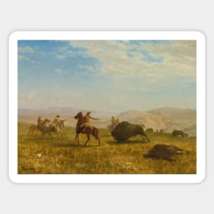 The Wild West by Albert Bierstadt Magnet